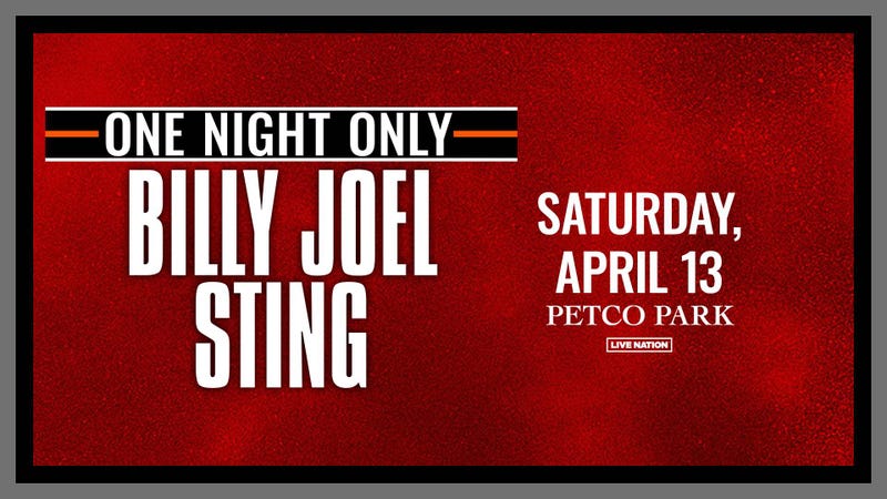 Billy Joel + Sting 4/13/24