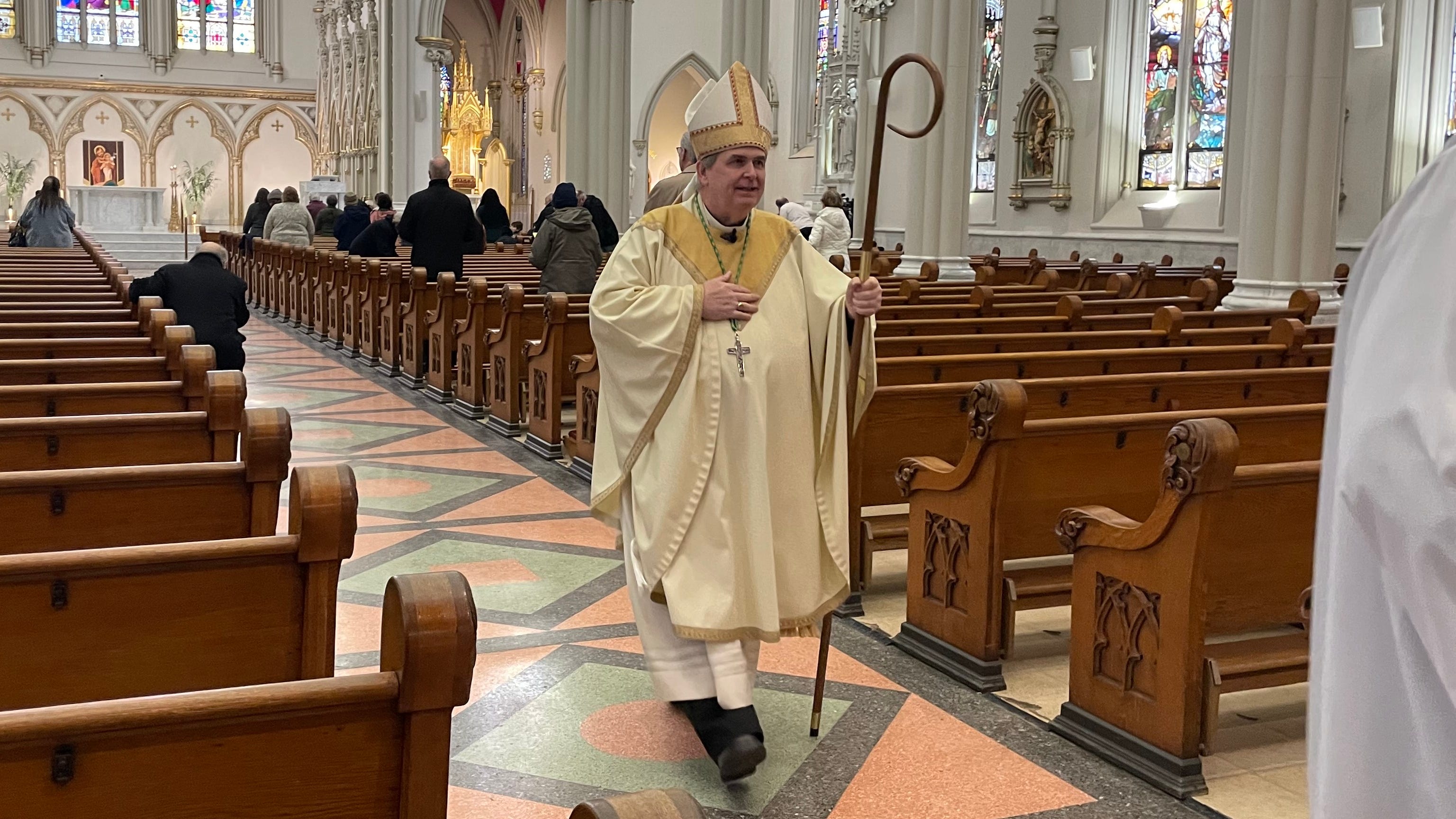 Bishop Michael Fisher on former Bishop Richard Malone: 'He's a Bishop in good standing'