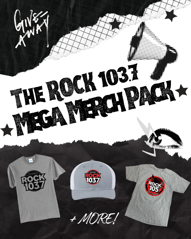  The ROCK 103.7 Mega Merch Pack