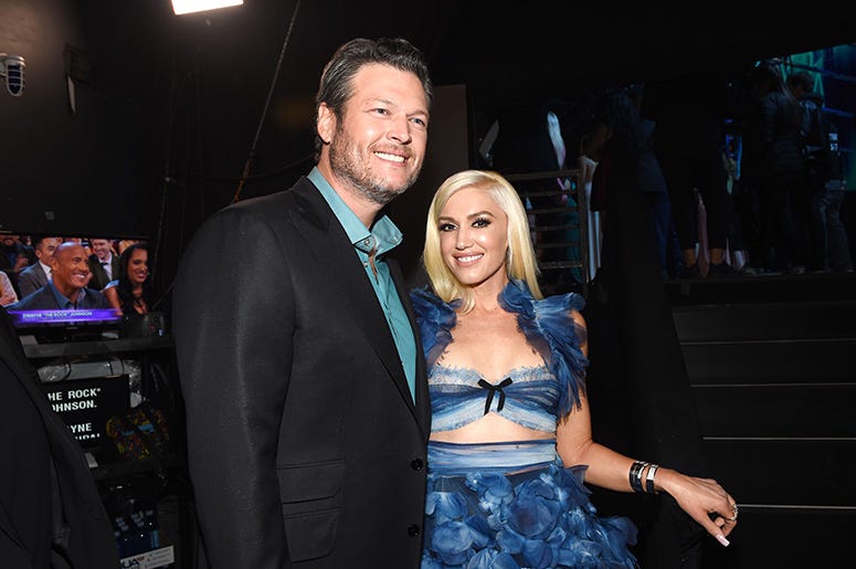 Blake Shelton and Gwen Stefani