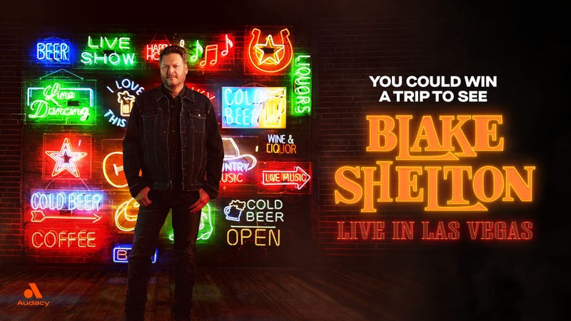 You could win a trip to see Blake Shelton
