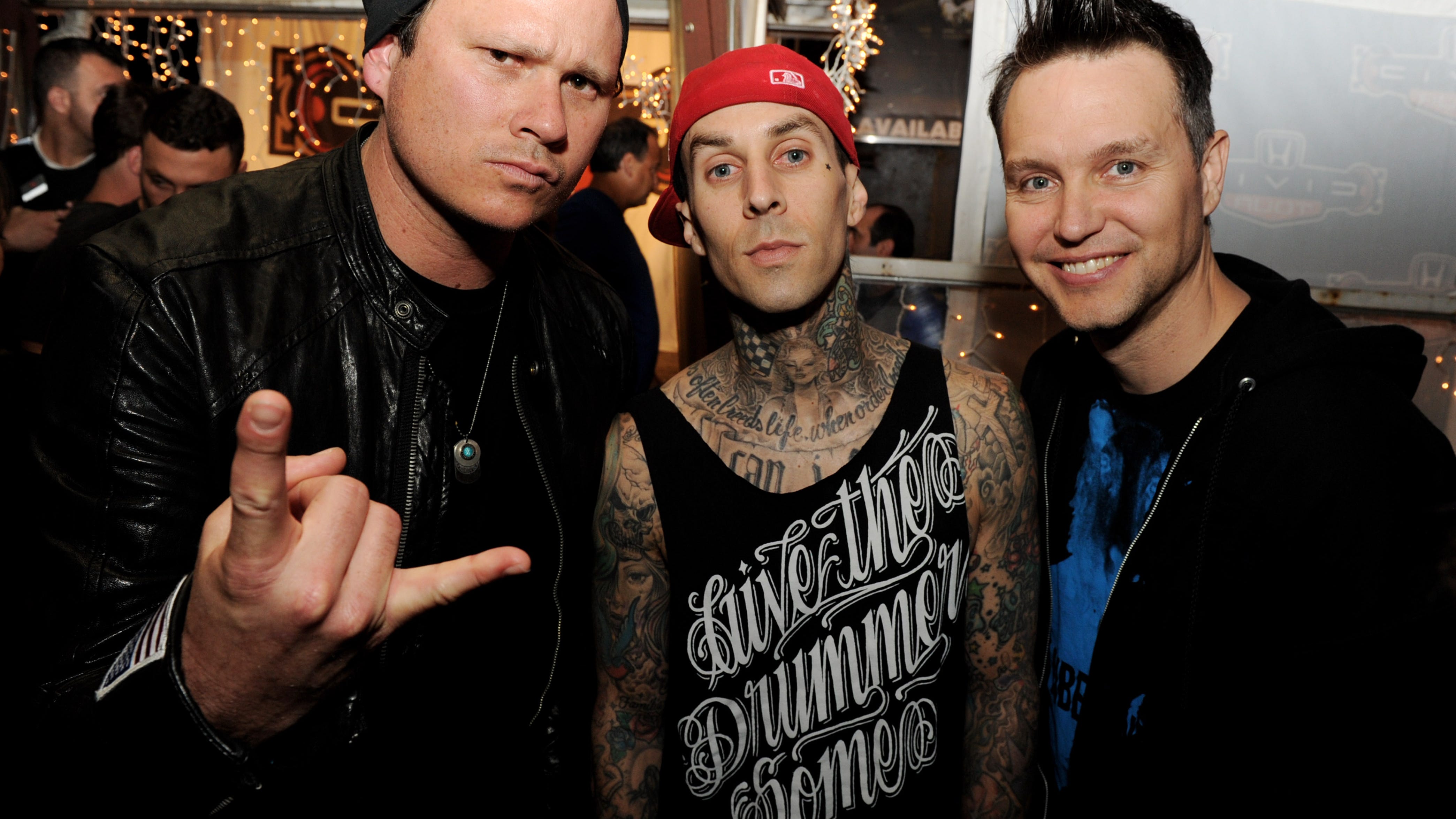 Tom DeLonge Reveals Hilariously Inappropriate Gift From Travis Barker