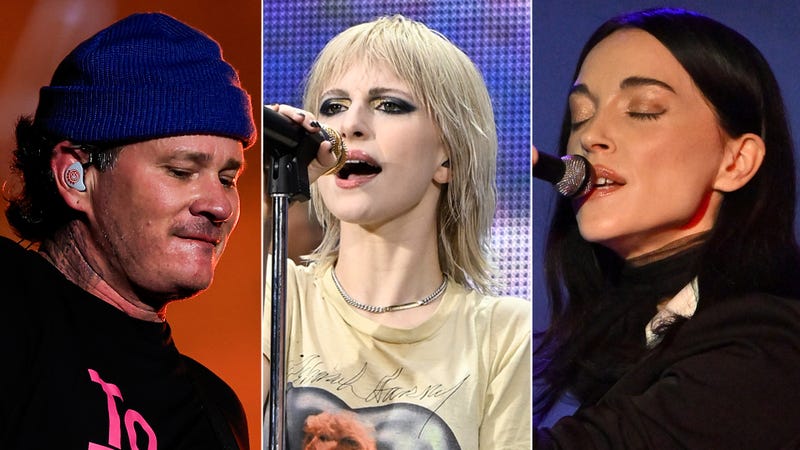Tom DeLonge of Blink-182, St Vincent 