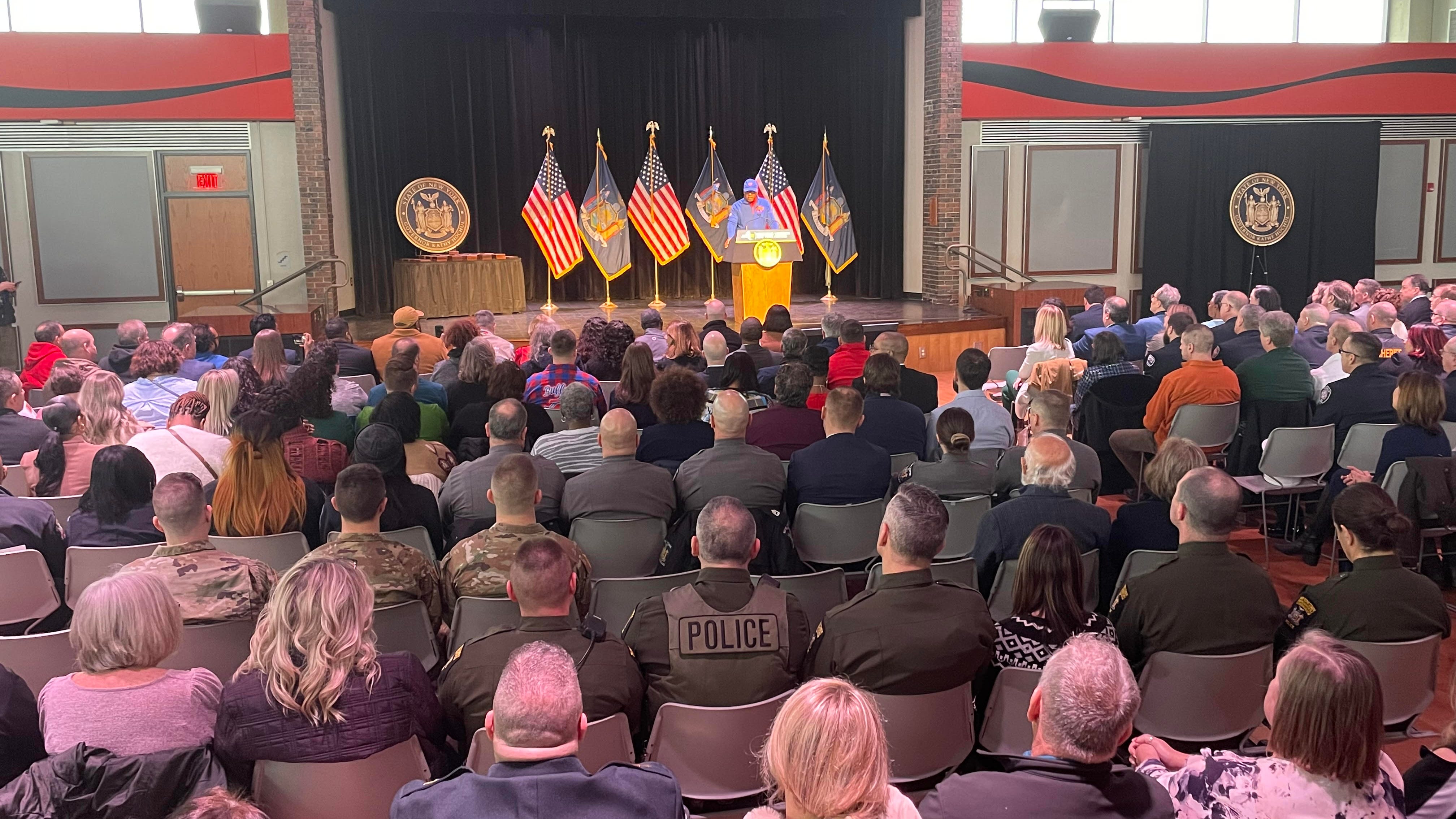 First responders honored as Hochul, political leaders vow to learn from deadly Buffalo blizzard