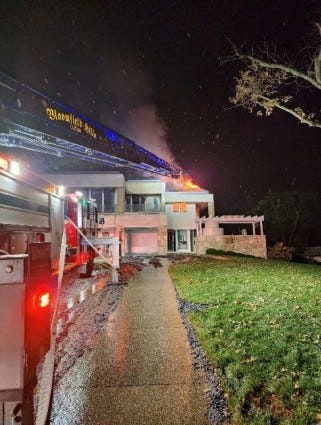 Bloomfield Hills mansion fire