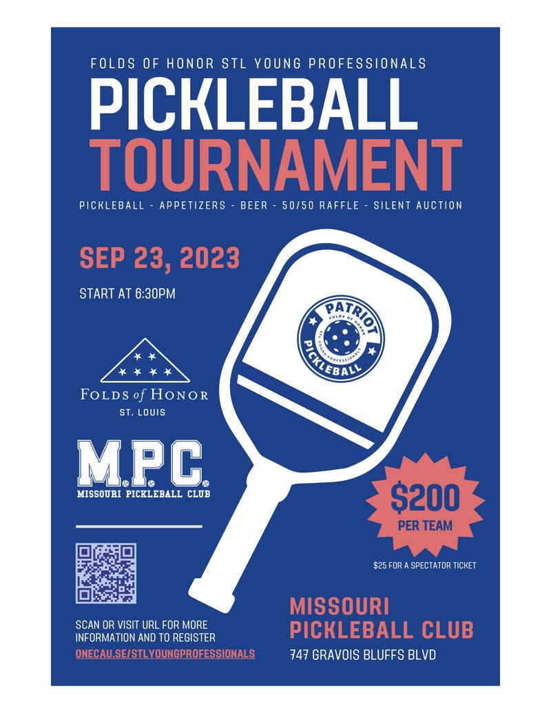 PATRIOT PICKLEBALL | FOH STL Young Professionals