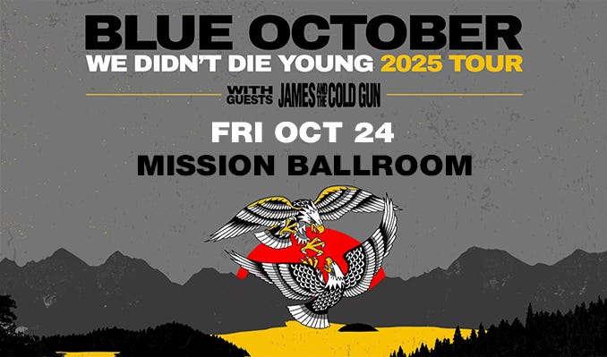 Blue October Denver 2025