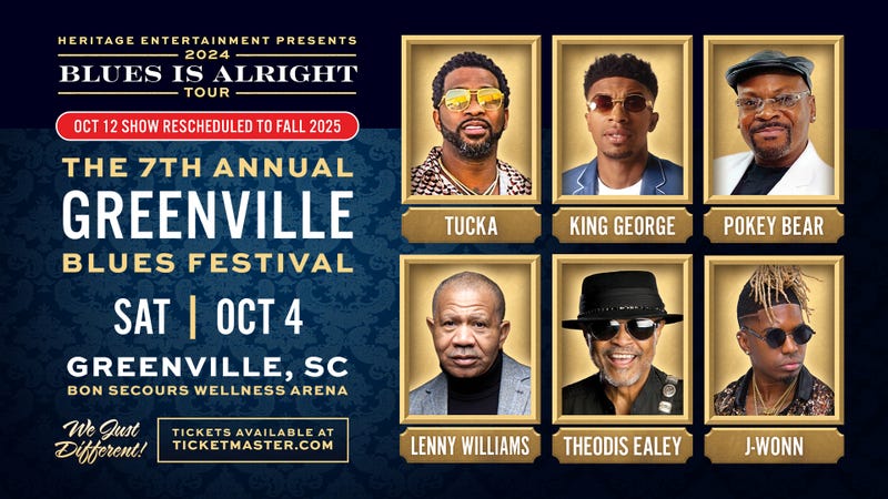 The 7th Annual Greenville Blues Festival
