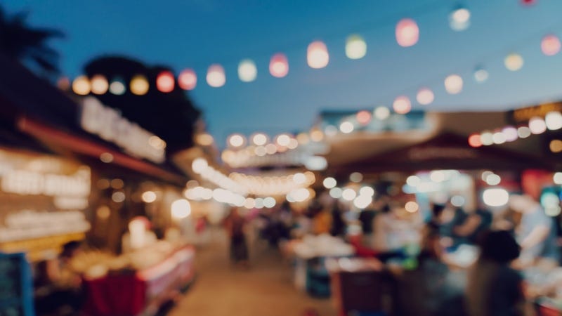 Getty Images blurred restaurant