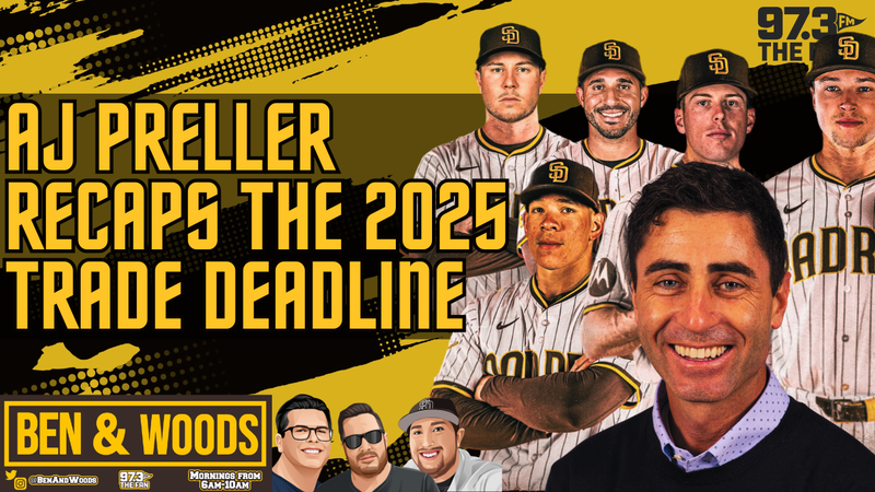 AJ Preller Recaps The 2025 Trade Deadline With Ben And Woods