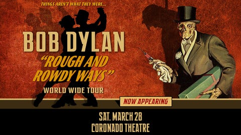 Bob Dylan: Rough And Rowdy Ways Tour