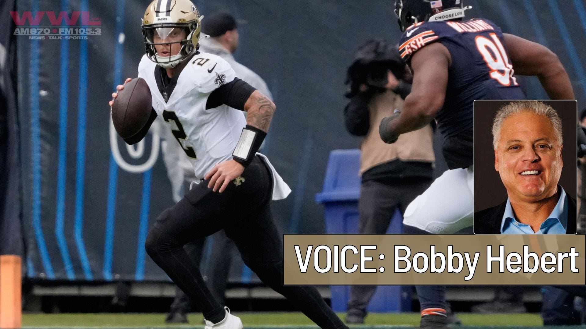 Hebert: Saints got bullied by Bears. Does it start the clock on Tyler Shough?