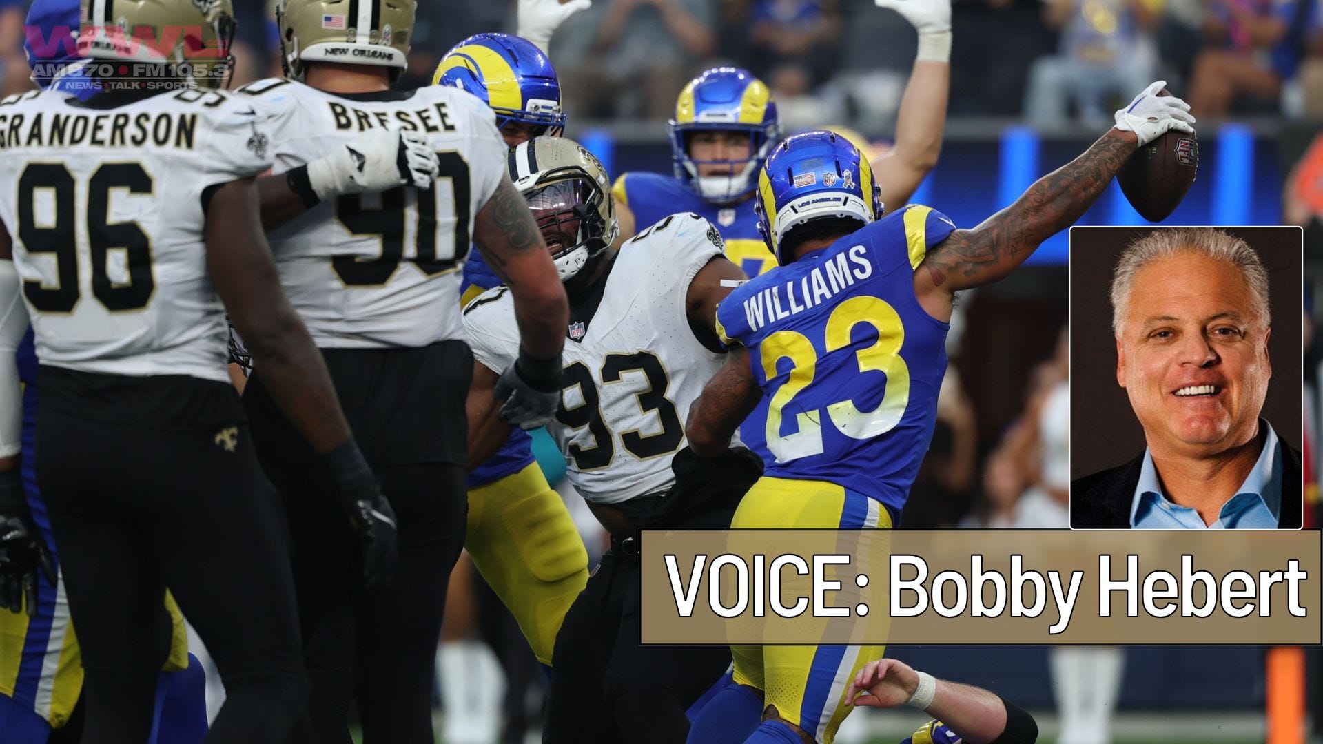 Hebert: Saints hit new low in loss to Rams, but who takes accountability?