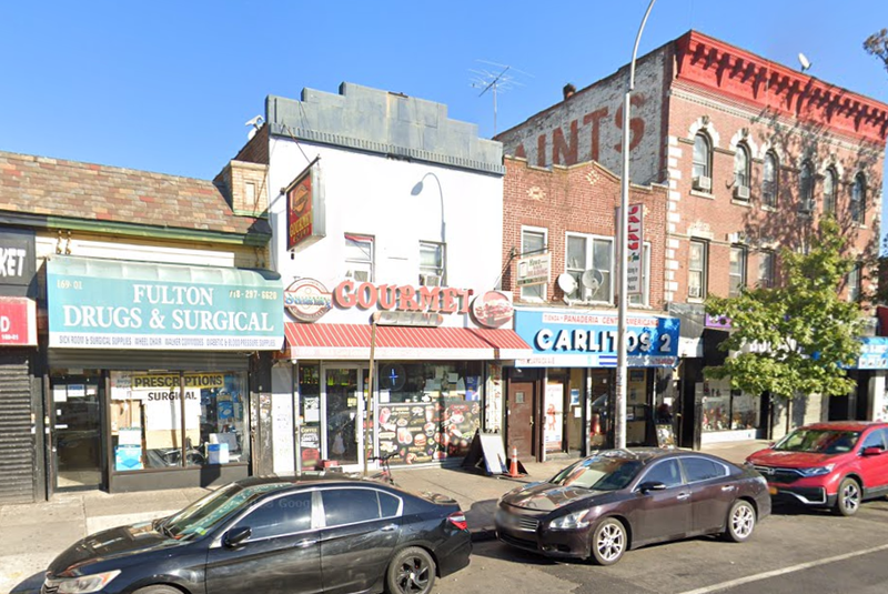 A man was stabbed inside of a bodega in Jamaica, Queens on Saturday night.