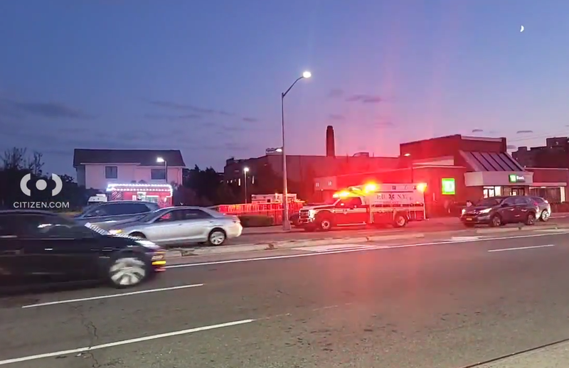 An investigation is ongoing into how the remains ended up at the bank