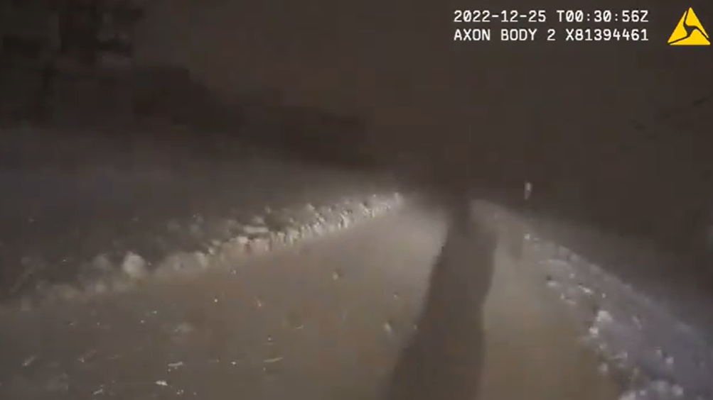 VIDEO: Buffalo Police release dramatic bodycam video of conditions at height of blizzard