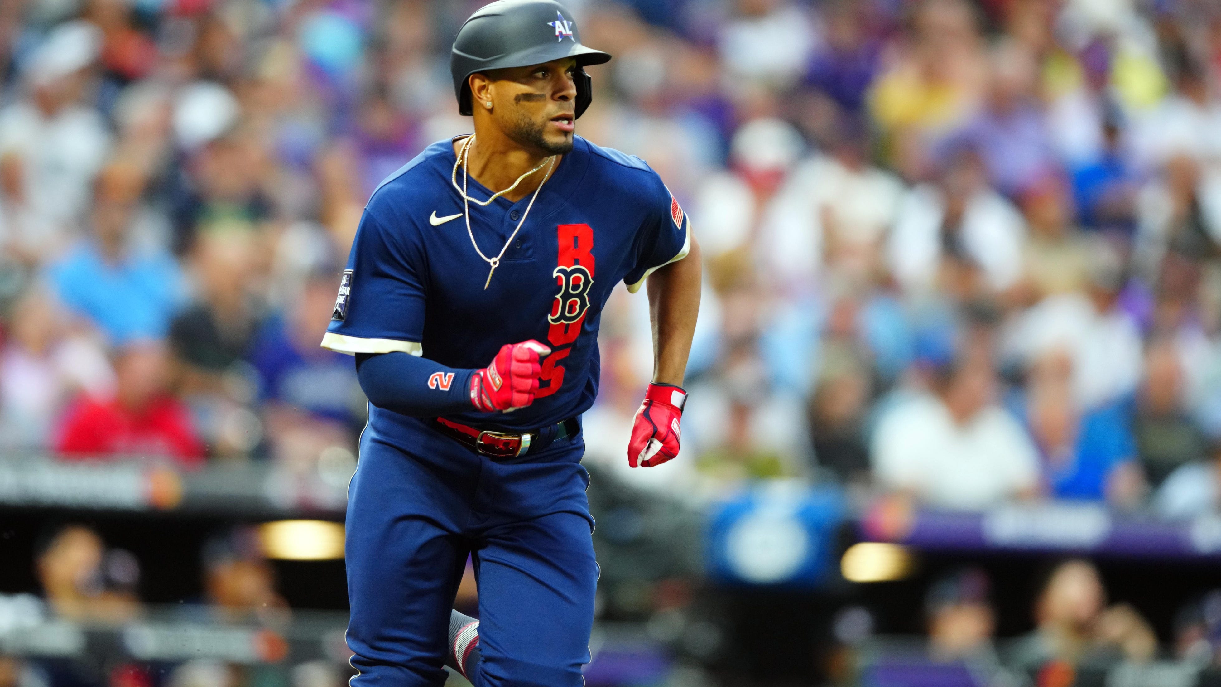 Xander Bogaerts was front and center in All-Star Game