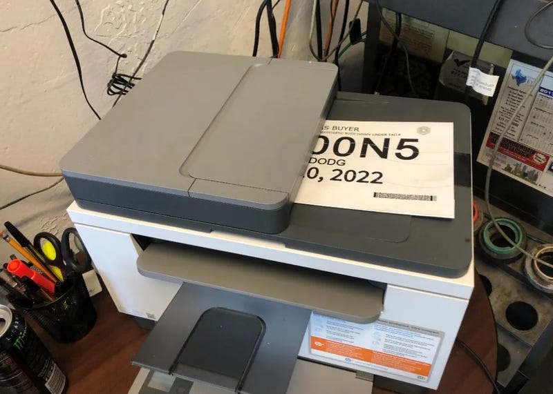 Dallas police bust fake dealer paper license plate operation