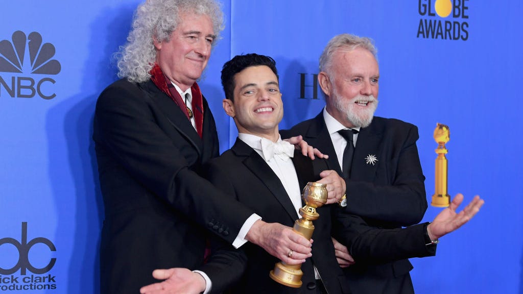 See ‘Bohemian Rhapsody’ Live Aid Concert Recreation Side-by-Side With Queen’s Performance
