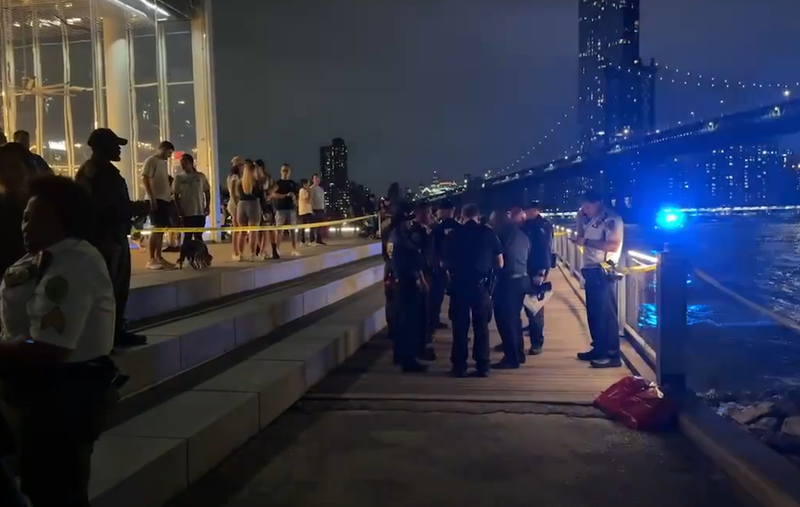 Police investigate after bone fragments were found in Brooklyn Bridge Park Saturday evening, less than two weeks after similar discoveries.