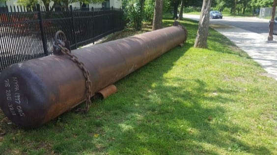 Pontoon to be removed in Niagara Falls