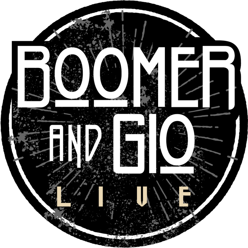 Boomer and Gio Live logo