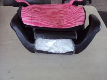 Booster seat with methamphetamine inside