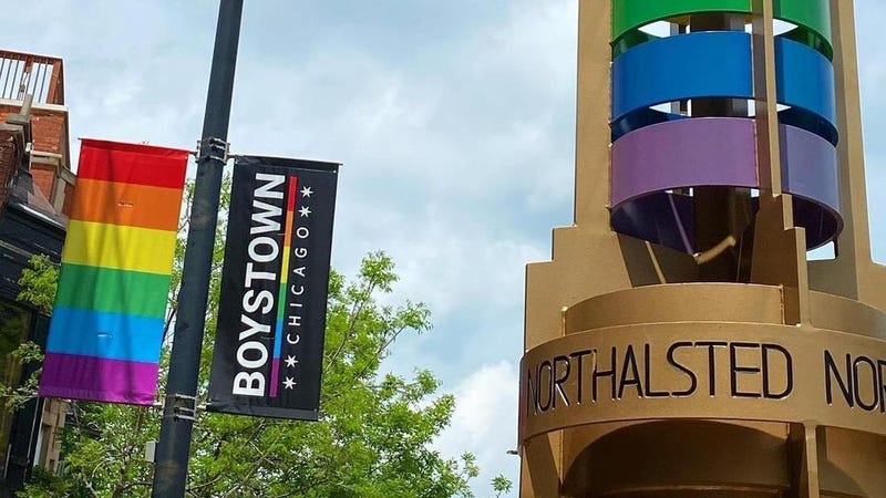 Chicago's Boystown neighborhood
