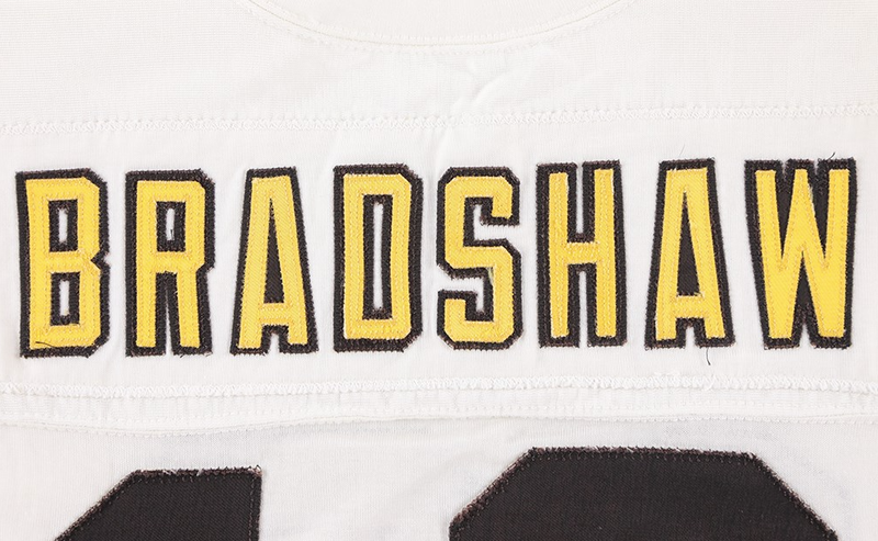 Terry Bradshaw game-worn jersey