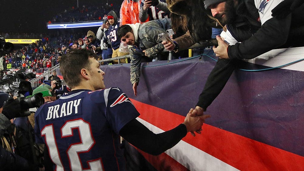 Why didn't Tom Brady mention Patriots in his retirement announcement?