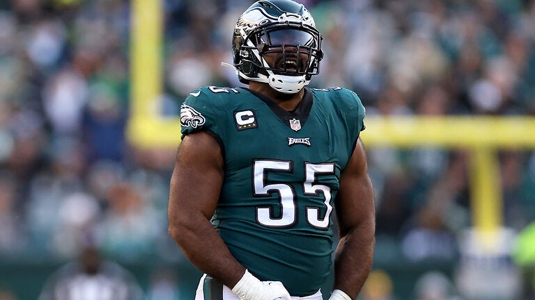 Brandon Graham on ESPN giving Eagles fourth-best Super Bowl odds: 'Got to be a Cowboys fan'