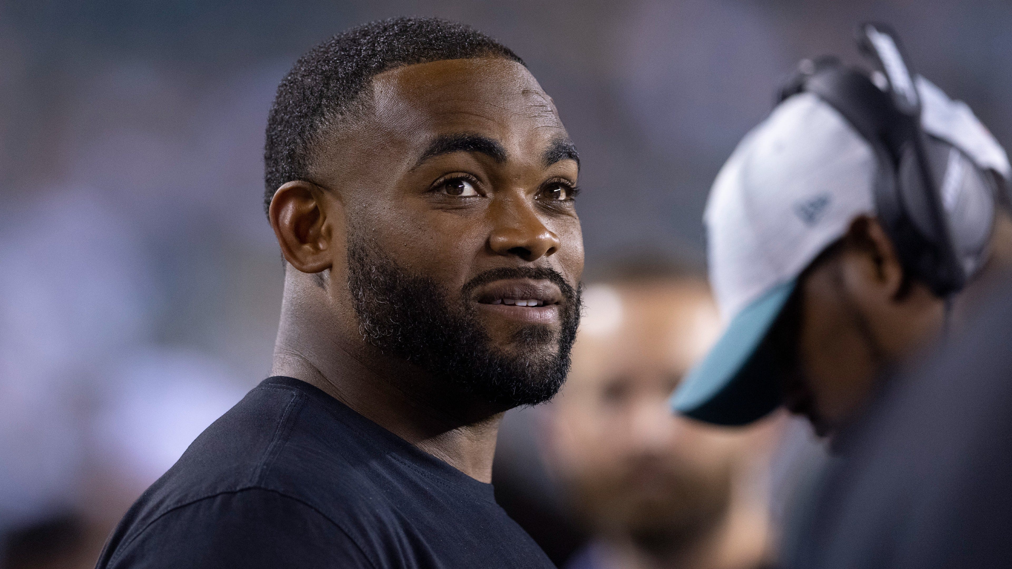 Brandon Graham surprises viral TV reporter Tori Yorgey on 94WIP, one day after she was hit by a car on live TV