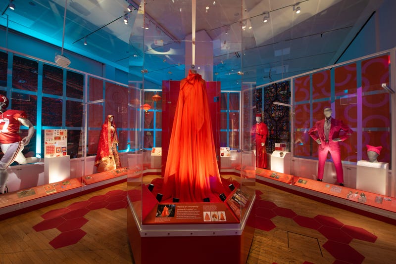 Brandon Maxwell's red gown