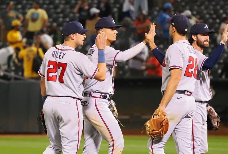 Austin Riley, Vaughn Grissom, Matt Olson, Dansby Swanson