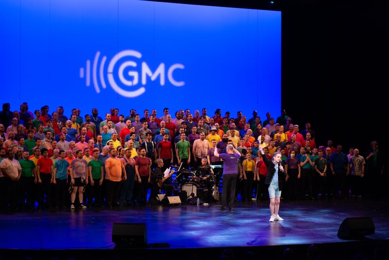 Brendan Siddall performs with the Chicago Gay Men's Chorus. Siddall died in a hit-and-run crash early Saturday morning. 