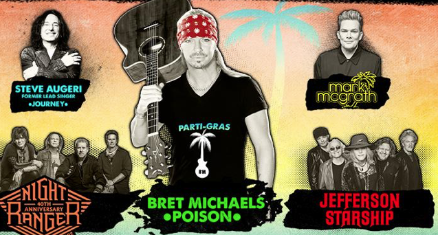 Bret Michaels Part-Gras Tour