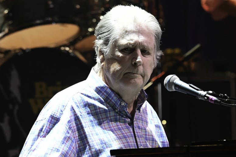 Brian Wilson performs at the Hard Rock Live