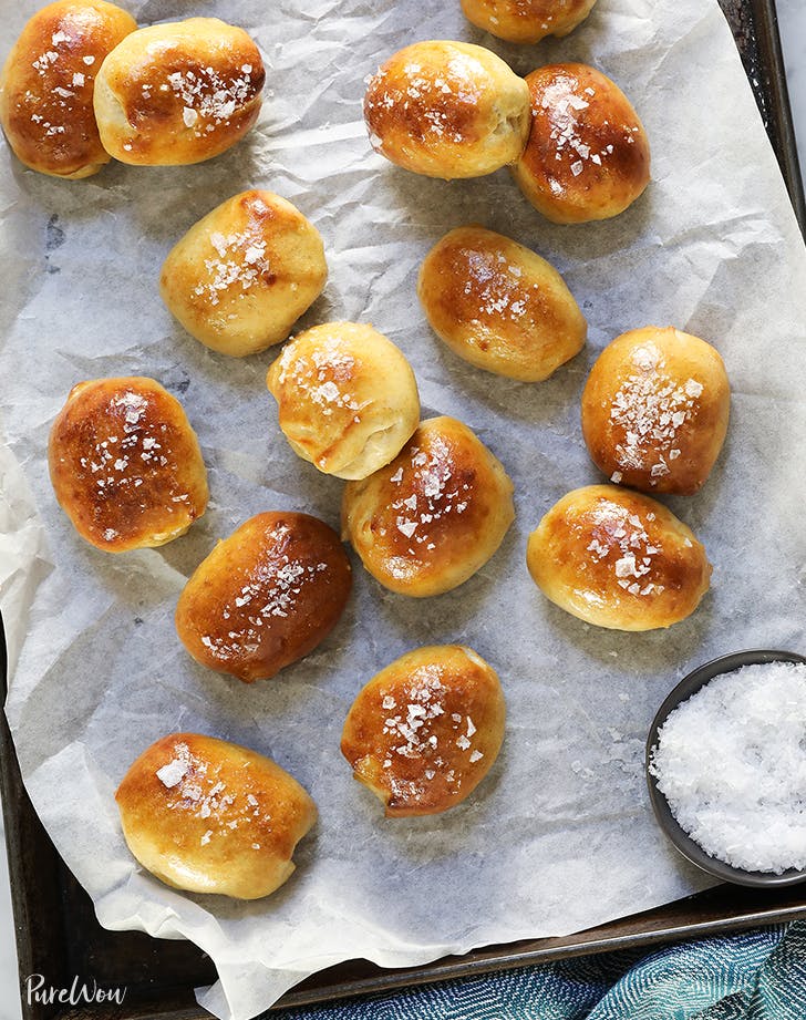 Cheese stuffed pretzels