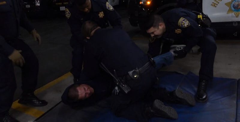Video of Bronstein's arrest