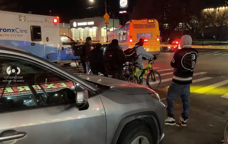 The victim suffered life-threatening injuries and died at a hospital