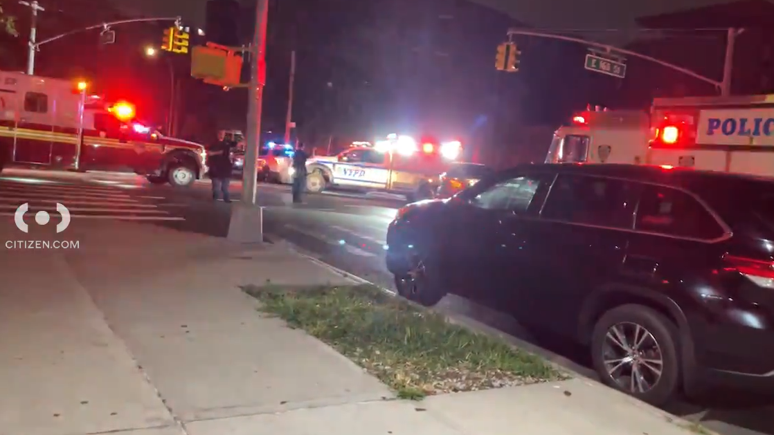 NYPD officer cut out of crashed patrol car after cops swerve to avoid driver running Bronx red light