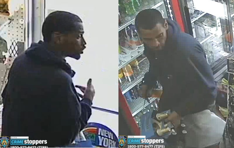Police said this man stole candy and beer from a BP gas station after beating a worker with a glass bottle and metal rod on Saturday