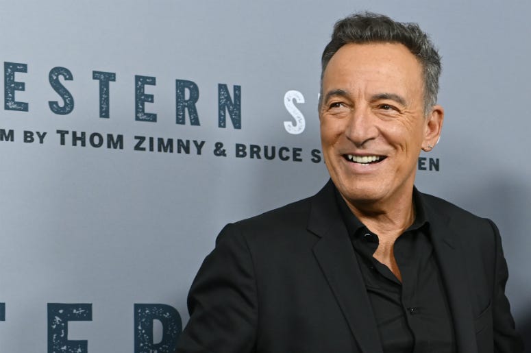 Bruce Springsteen attends the “Wester Stars” New York City special screening.