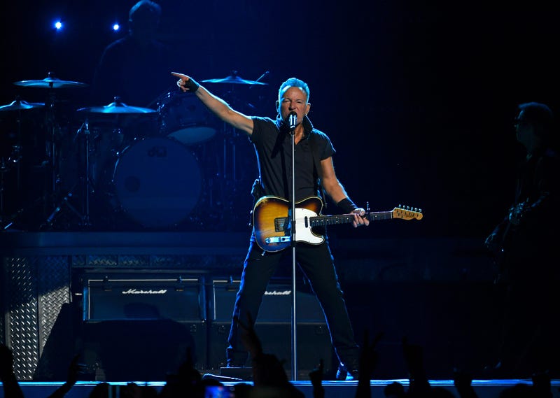 Bruce Springsteen performs on stage in Tampa on February 1, 2023