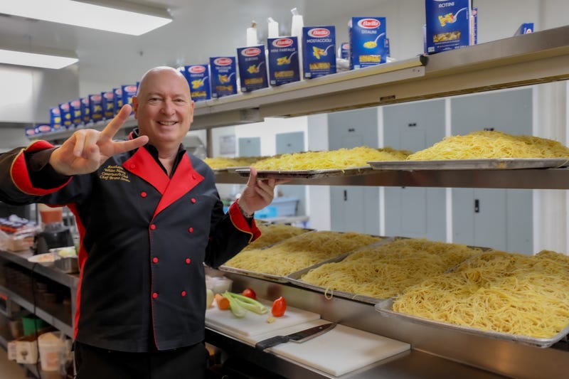 KNX Hero with pasta