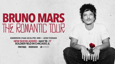 Bruno Mars - The Romantic Tour
