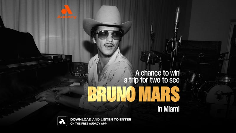 Your chance to win a trip to see Bruno Mars in Miami