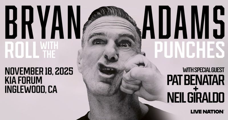Bryan Adams 11/18/25
