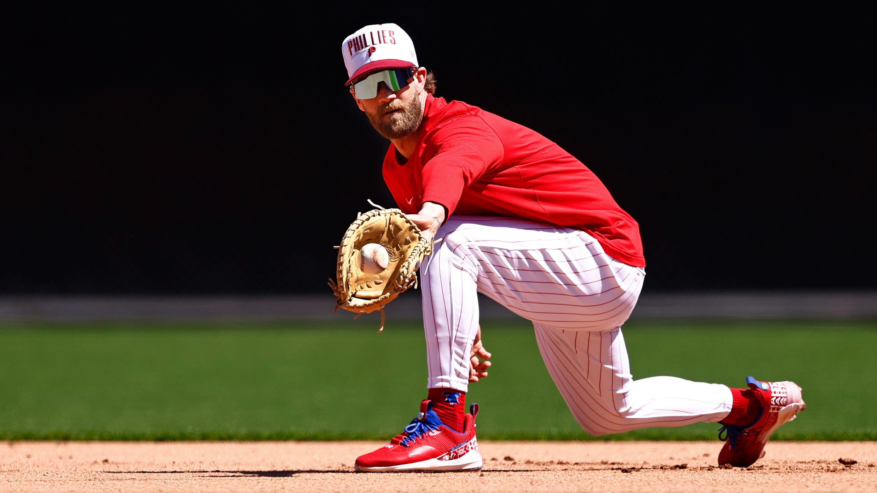 Bryce Harper 'preparing to play first base'
