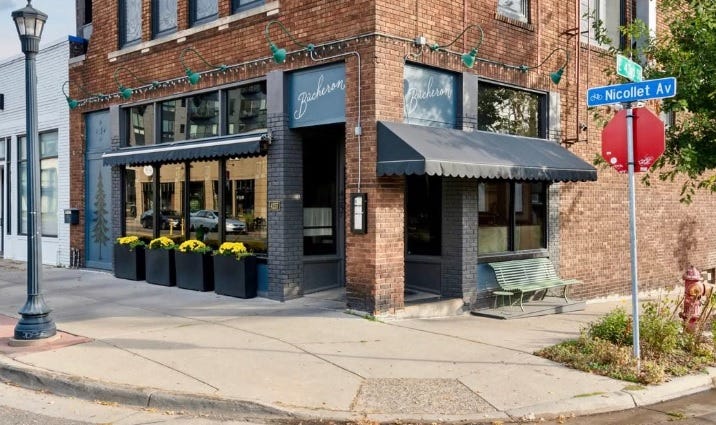 Minneapolis's Bûcheron and Diane's Place have another huge honor: they've both been named to the New York Times' 50 Best Places In America Right Now list.